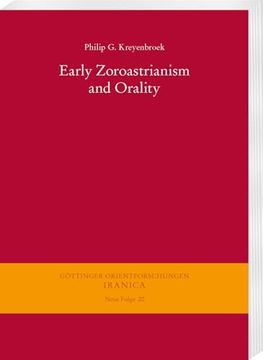 portada Early Zoroastrianism and Orality (en Inglés)