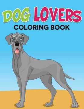 portada Dog Lovers Coloring Book (in English)
