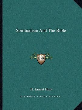 portada spiritualism and the bible (in English)