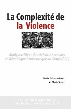 portada La Complexit de la Violence (en Francés)