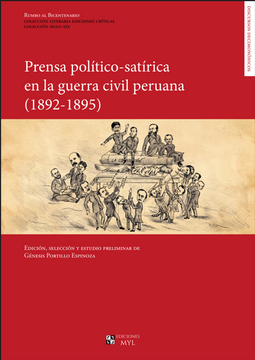 portada Prensa Político-Satírica en la Guerra Civil Peruana, 1892-1895
