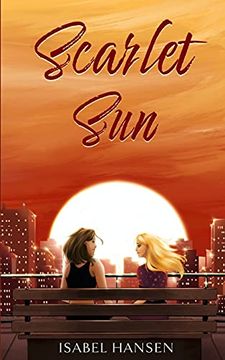 portada Scarlet Sun: A Friends-To-Lovers Lesbian Romance (1) (Sapphic Summer) (en Inglés)