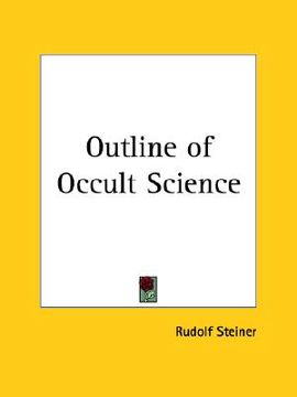 portada outline of occult science (en Inglés)