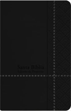portada Santa Biblia de Promesas RVR-1960, Tamaño Manual / Letra grande, Piel especial, Negra