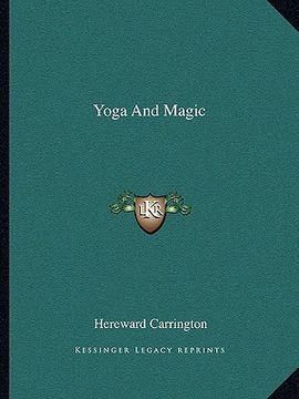 portada yoga and magic (in English)