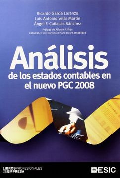 portada Análisis de los Estados Contables en el Nuevo pgc 2008 (in Spanish)