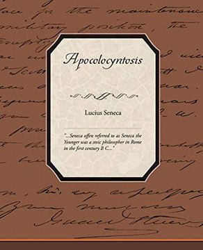portada Apocolocyntosis (in English)