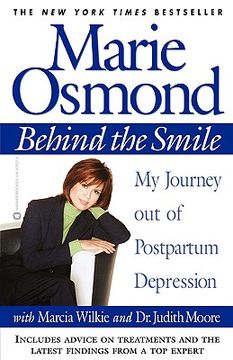 portada behind the smile: my journey out of postpartum depression (en Inglés)