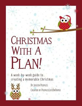 portada Christmas With a Plan! A Week-by-Week Guide to Creating a Memorable Christmas (en Inglés)