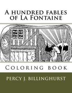 portada A hundred fables: Coloring book