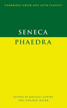 portada Seneca: Phaedra Paperback (Cambridge Greek and Latin Classics) (en Inglés)