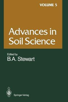 portada advances in soil science (en Inglés)