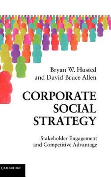 portada Corporate Social Strategy Hardback (en Inglés)