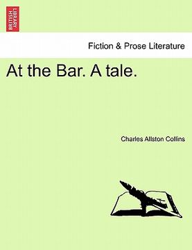portada at the bar. a tale. vol. i (in English)