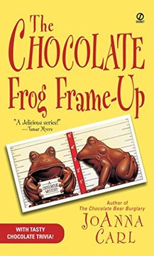 portada The Chocolate Frog Frame-Up (Chocoholic Mysteries) (en Inglés)