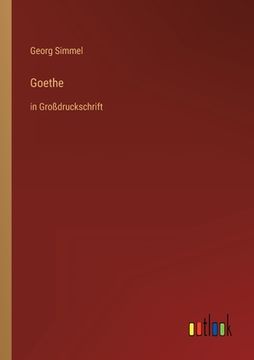 portada Goethe: in Großdruckschrift 