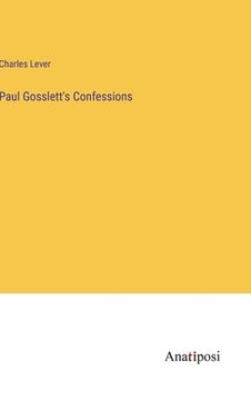 portada Paul Gosslett's Confessions (in English)