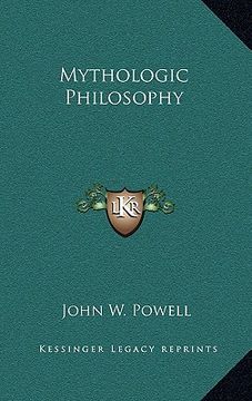 portada mythologic philosophy (in English)
