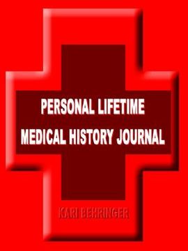 portada personal lifetime medical history journal (en Inglés)