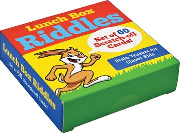 portada Lunch Box Riddles Scratch-Off Deck (60 Cards) (in English)