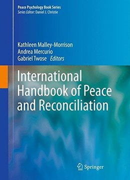 portada international handbook of peace and reconciliation (en Inglés)