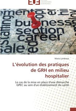 portada L'évolution des pratiques de GRH en milieu hospitalier