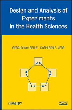 portada design and analysis of experiments in the health sciences