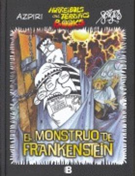 portada El monstruo de Frankenstein (HORREIBOLS AND TERRORIFICS BOOKS)