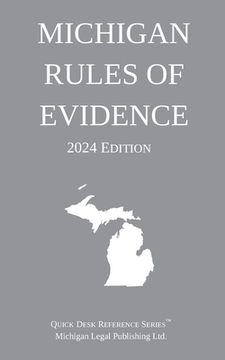 portada Michigan Rules of Evidence; 2024 Edition (in English)