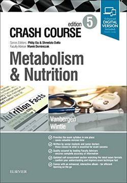 portada Crash Course: Metabolism and Nutrition, 5e (in English)