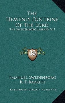 portada the heavenly doctrine of the lord: the swedenborg library v11 (en Inglés)