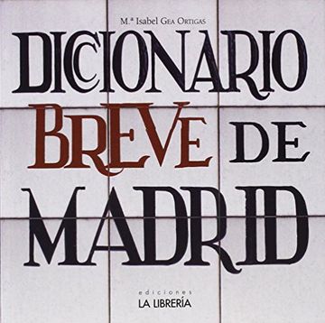 portada Diccionario breve de Madrid