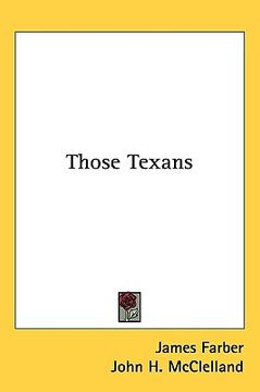 portada those texans (en Inglés)