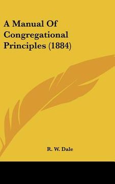 portada a manual of congregational principles (1884)