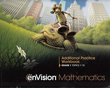 portada Envision Mathematics 2020 Additional Practice Workbook Grade 1