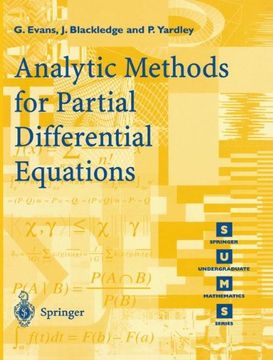 portada Analytic Methods for Partial Differential Equations (Springer Undergraduate Mathematics Series) (in English)
