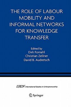 portada the role of labour mobility and informal networks for knowledge transfer