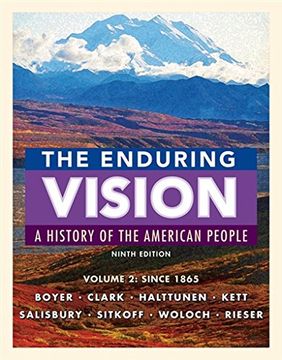 portada The Enduring Vision, Volume II: Since 1865 (in English)
