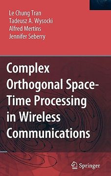 portada complex orthogonal space-time processing in wireless communications (en Inglés)