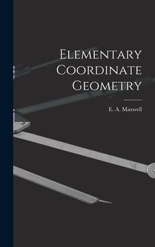 portada Elementary Coordinate Geometry (en Inglés)