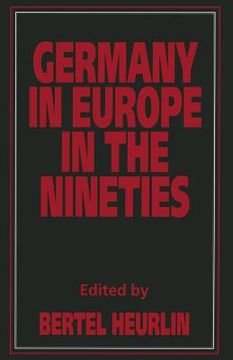 portada Germany in Europe in the Nineties (in English)