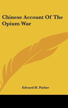 portada chinese account of the opium war