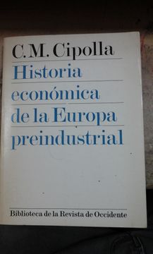 portada Historia Economica de la Europa Preindustrial (Madrid, 1979)
