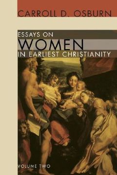portada essays on women in earliest christianity, volume 2 (en Inglés)