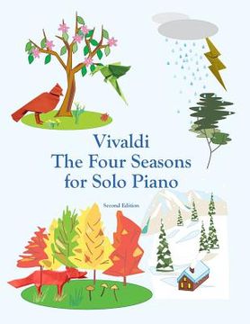 portada Vivaldi the Four Seasons for Solo Piano (en Inglés)