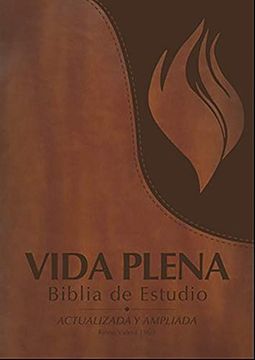 portada Vida Plena Biblia de Estudio - Actualizada y Ampliada - con Índice: Reina Valera 1960 (in Spanish)