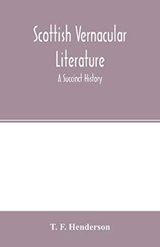 portada Scottish Vernacular Literature: A Succinct History (en Inglés)