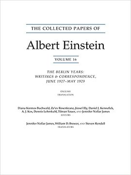 portada The Collected Papers of Albert Einstein, Volume 16 (Translation Supplement): The Berlin Years (en Inglés)
