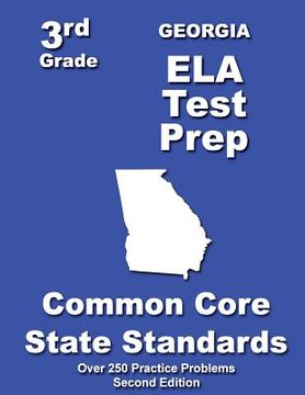 portada Georgia 3rd Grade ELA Test Prep: Common Core Learning Standards (en Inglés)