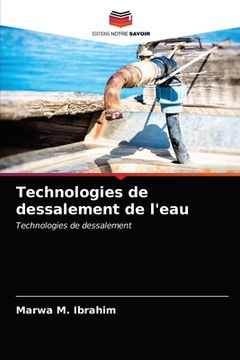 portada Technologies de dessalement de l'eau (en Francés)